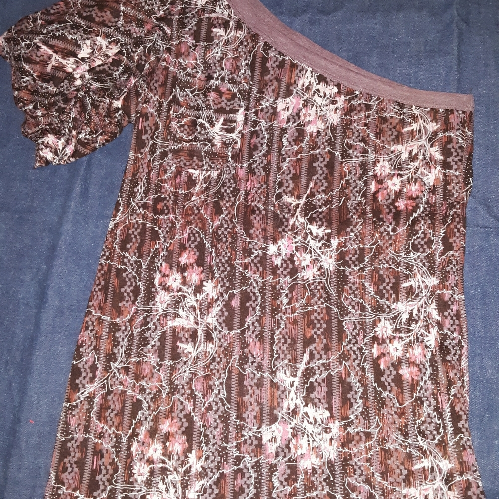 Cute one shoulder blouse